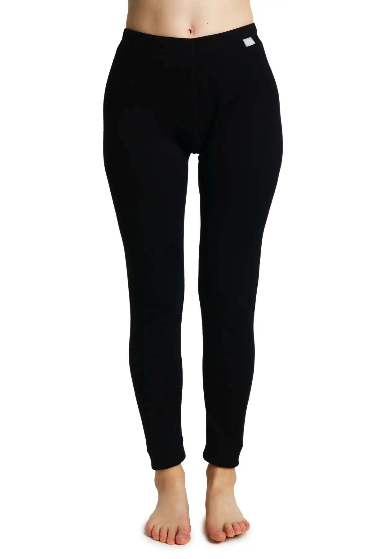Women's Merino Wool Pants - Base Layer Black, Bottom, Underwear, Thermal  Leggings, Midweight