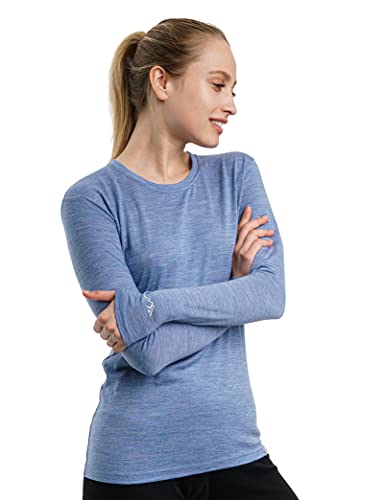 Women's Merino Long Sleeve 165 Deep Blue