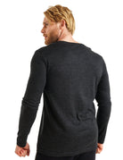 Merino Wool Long Sleeve  Charcoal Grey