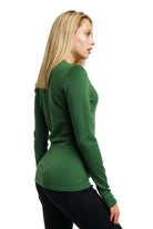 Merino Wool Long Sleeve  Olive